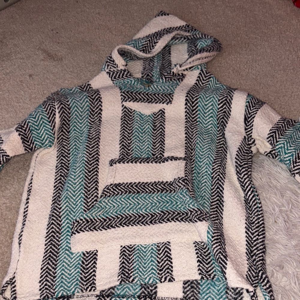 Cozy Striped Hooded Sweater